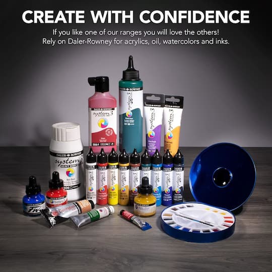 Daler-Rowney® FW Acrylic Neon Ink with Empty Marker Set